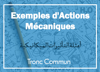 Exemples d'Actions Mécaniques