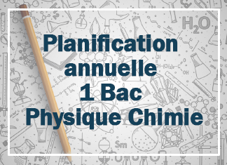 Planification Annuelle 1 Bac Physique chimie